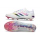 Buty adidas Predator Elite Low FG Biały Różowy