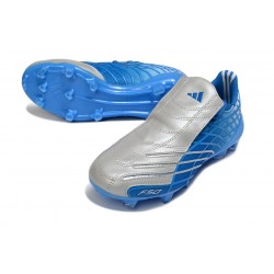 Korki Adidas F50 Elite FG Spider Niebieski Srebro