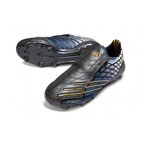 Korki Adidas F50 Elite FG Spider Czarny Niebieski Złoto