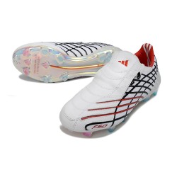Korki Adidas F50 Elite FG Spider Biały Czerwony Niebieski