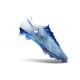 Korki Pilkarskie Nike Zoom Mercurial Vapor 17 Elite FG Niebieski Biały Srebro