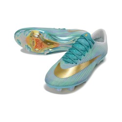 Korki Pilkarskie Nike Zoom Mercurial Vapor 17 Elite FG Zielony Złoty