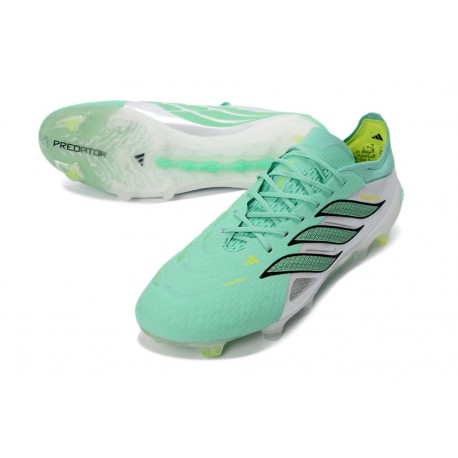 Buty adidas Predator Elite Low FG Zielony Srebro