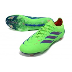 Buty adidas Predator Elite Low FG Zielony Niebieski