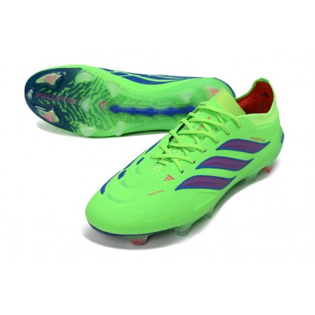 Buty adidas Predator Elite Low FG Zielony Niebieski