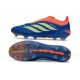 adidas Predator Elite LL FG Niebieski Pomarańczowy Limonkowy Zielony