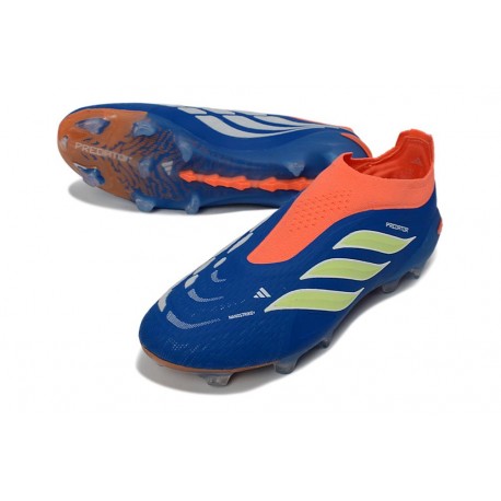 adidas Predator Elite LL FG Niebieski Pomarańczowy Limonkowy Zielony
