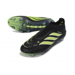 Korki Pilkarskie adidas Predator Elite LL FG Czarny Neonowy Zielony