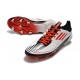 Adidas F50 Ghosted Adizero HT FG Biały Czerwony Czarny