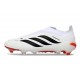 Korki Pilkarskie adidas Predator Elite LL FG Biały Czarny Czerwony