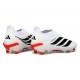 Korki Pilkarskie adidas Predator Elite LL FG Biały Czarny Czerwony