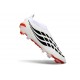 Korki Pilkarskie adidas Predator Elite LL FG Biały Czarny Czerwony