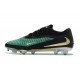 Buty Nike Phantom 6 Elite Low Cut Fg Zielony Czarny Złoty
