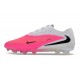 Buty Nike Phantom 6 Elite Low Cut Fg Różowy Biały