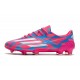 Adidas F50 Ghosted Adizero HT FG Różowy Biały Niebieski 