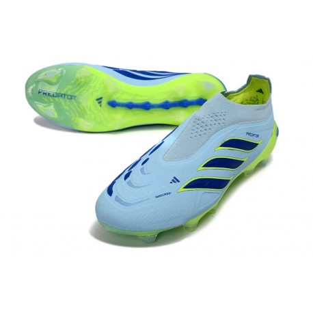 Korki Pilkarskie adidas Predator Elite LL FG Niebieski