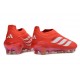 Buty adidas Predator 26 Elite Sznurowadeł FG Czerwony Biały