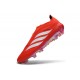 Buty adidas Predator 26 Elite Sznurowadeł FG Czerwony Biały
