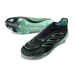 Buty adidas Predator 26 Elite Sznurowadeł FG Czarny Zielony