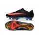Nike Buty Air Zoom Mercurial Vapor XVII Elite FG Czarny Pomarańczowy