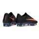 Nike Buty Air Zoom Mercurial Vapor XVII Elite FG Czarny Pomarańczowy