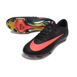 Nike Buty Air Zoom Mercurial Vapor XVII Elite FG Czarny Pomarańczowy