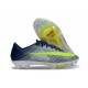 Nike Buty Air Zoom Mercurial Vapor XVII Elite FG Niebieski Czarny Zielony