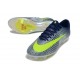 Nike Buty Air Zoom Mercurial Vapor XVII Elite FG Niebieski Czarny Zielony