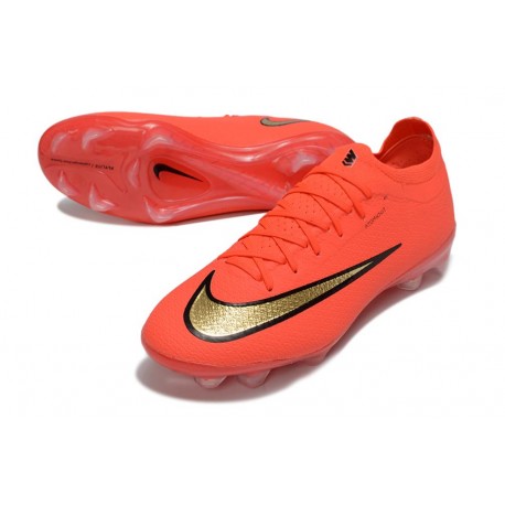 Nike Buty Air Zoom Mercurial Vapor XVII Elite FG Czerwony Złoty