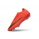 Nike Buty Air Zoom Mercurial Vapor XVII Elite FG Czerwony Złoty