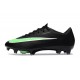 Nike Buty Air Zoom Mercurial Vapor XVII Elite FG Czarny Zielony