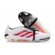 adidas Predator 26 Elite Foldover Tongue FG Biały Czerwony Czarny