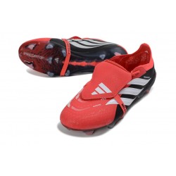 Korki Pilkarskie adidas Predator Elite FT FG Czerwony Czarny Biały