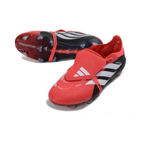 Korki Pilkarskie adidas Predator Elite FT FG Czerwony Czarny Biały