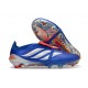 Korki Pilkarskie adidas Predator Elite FT FG Niebieski Srebro Czerwony