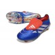 Korki Pilkarskie adidas Predator Elite FT FG Niebieski Srebro Czerwony