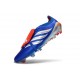 Korki Pilkarskie adidas Predator Elite FT FG Niebieski Srebro Czerwony