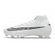 Nike Air Zoom Mercurial Superfly X Elite FG Biały Czarny