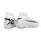 Nike Air Zoom Mercurial Superfly X Elite FG Biały Czarny