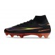 Nike Air Zoom Mercurial Superfly X Elite FG Czarny Pomarańczowy