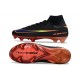 Nike Air Zoom Mercurial Superfly X Elite FG Czarny Pomarańczowy