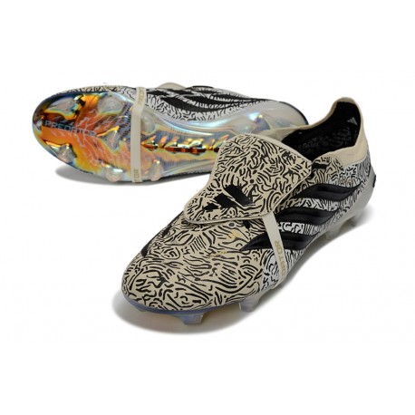 Korki Pilkarskie adidas Predator Elite FT FG Beżowy Czarny