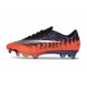 Korki Nike Zoom Mercurial Vapor 17 Elite FG Pomarańczowy Czarny Srebrny