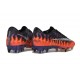 Korki Nike Zoom Mercurial Vapor 17 Elite FG Pomarańczowy Czarny Srebrny