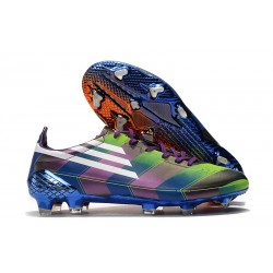 Adidas F50 Ghosted Adizero HT FG Fioletowy Zielony Pomarańczowy