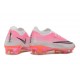 Buty Nike Air Zoom Mercurial Vapor XVII Elite FG Różowy Srebro 