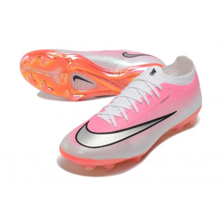 Buty Nike Air Zoom Mercurial Vapor XVII Elite FG Różowy Srebro 