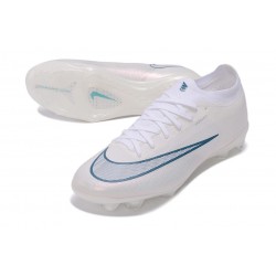 Buty Nike Air Zoom Mercurial Vapor XVII Elite FG Biały Niebieski 