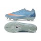 Buty Nike Air Zoom Mercurial Vapor XVII Elite FG Niebieski Pomarańczowy