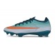 Buty Nike Air Zoom Mercurial Vapor XVII Elite FG Zielony Pomarańczowy